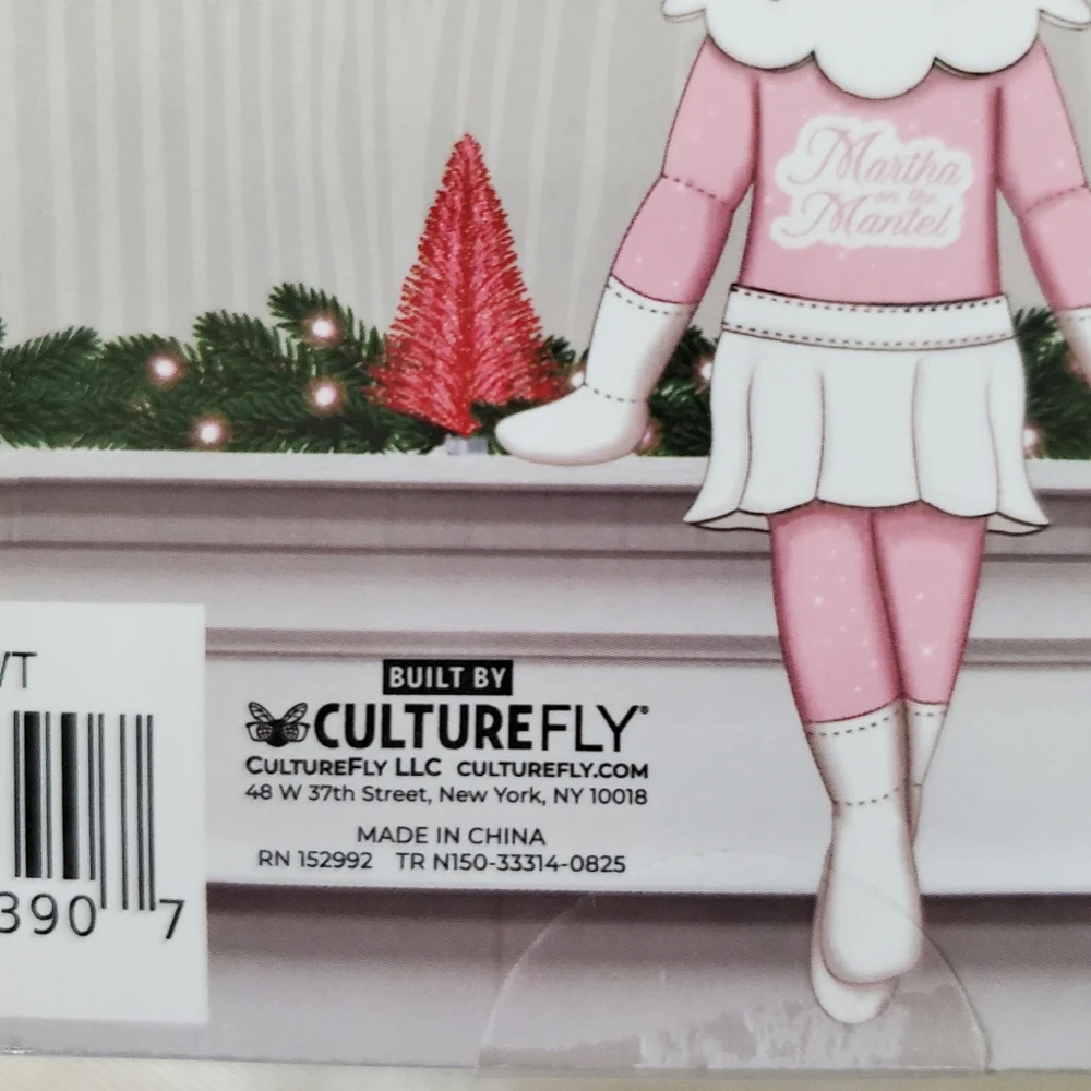 Martha Stewart Martha on the Mantle A Holiday Tradition Collectible Ornament NIB